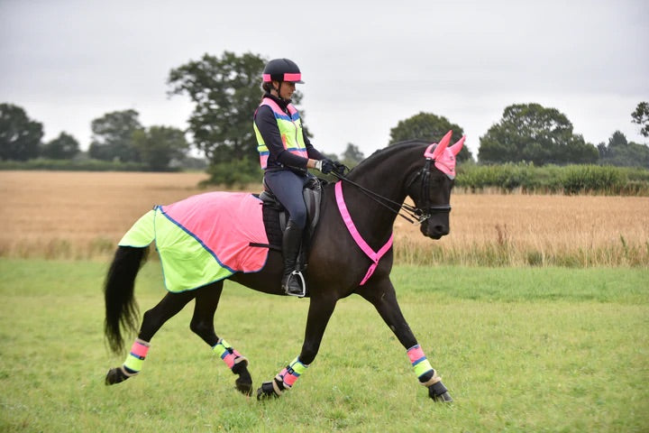 hi viz saddle pad