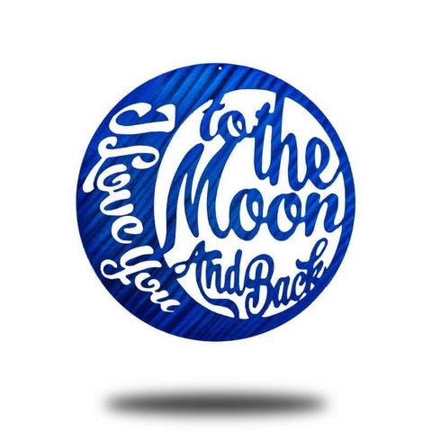 Moon and Back BLUE Bundle (Set of 5) - Redline Steel