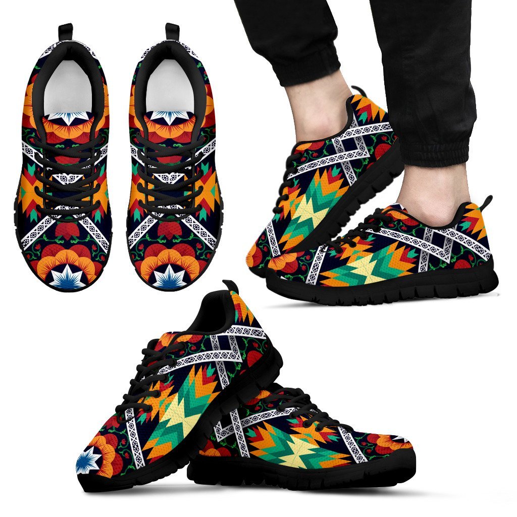 African Kente Men Sneakers – JorJune
