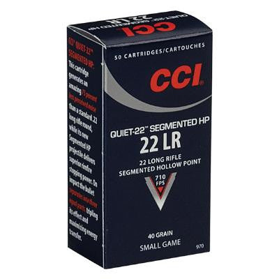 CCI 22LR 40GR SHP QUIET 22