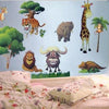 Animal Cartoon Vinyl Wall stickers for kids rooms