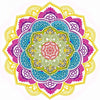 Indian Mandala Lotus Yoga Mat With Tassels