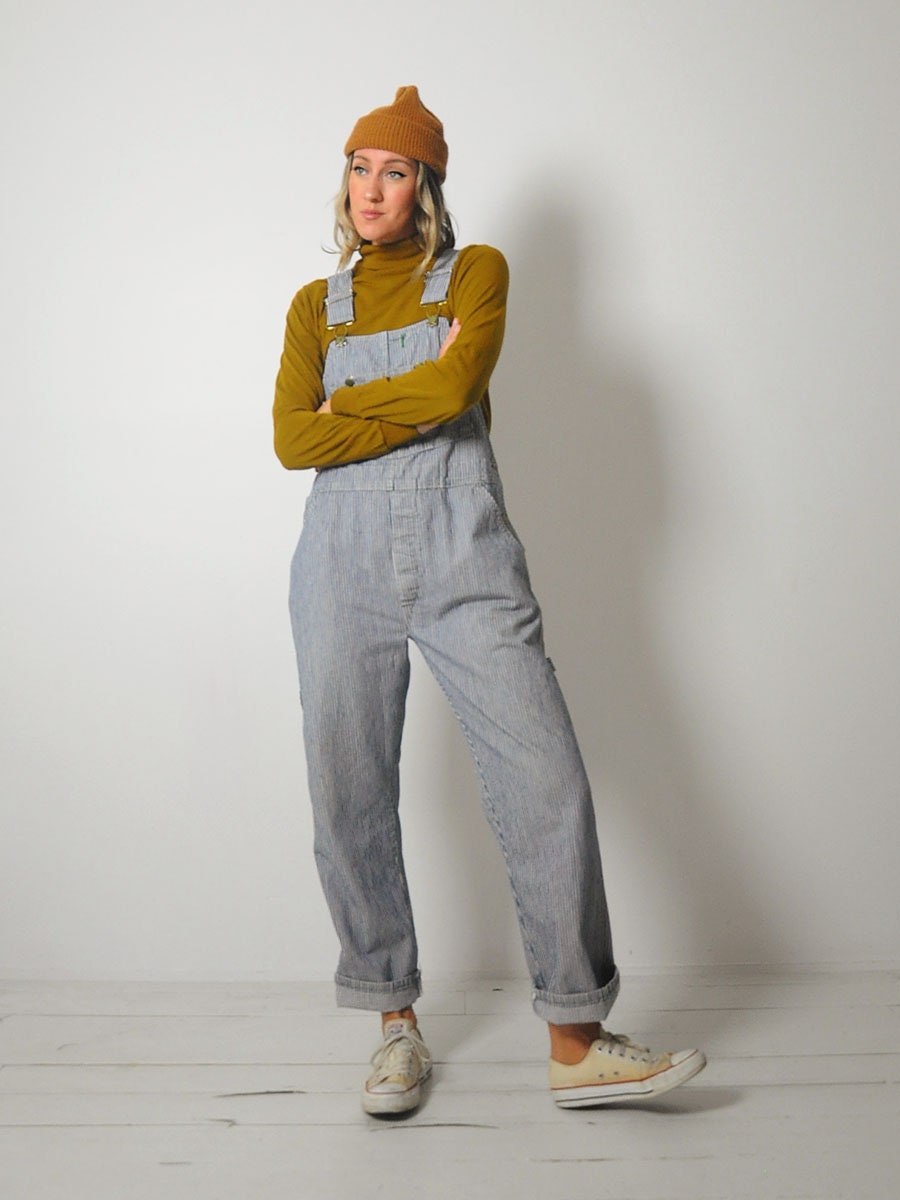 1970's Oshkosh Hickory Stripe Overalls – NOIROHIO VINTAGE