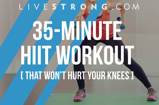 35-Minute HIIT Workout That Won't Hurt Your Knees
