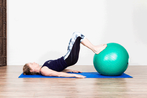 Knee Injuries: Stability-Ball Baby Hamstring Curls