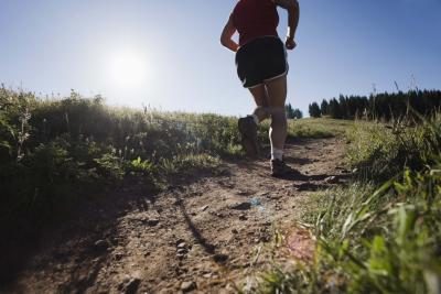 Running uphill, especially on uneven terrain, can set you up for hip pain.