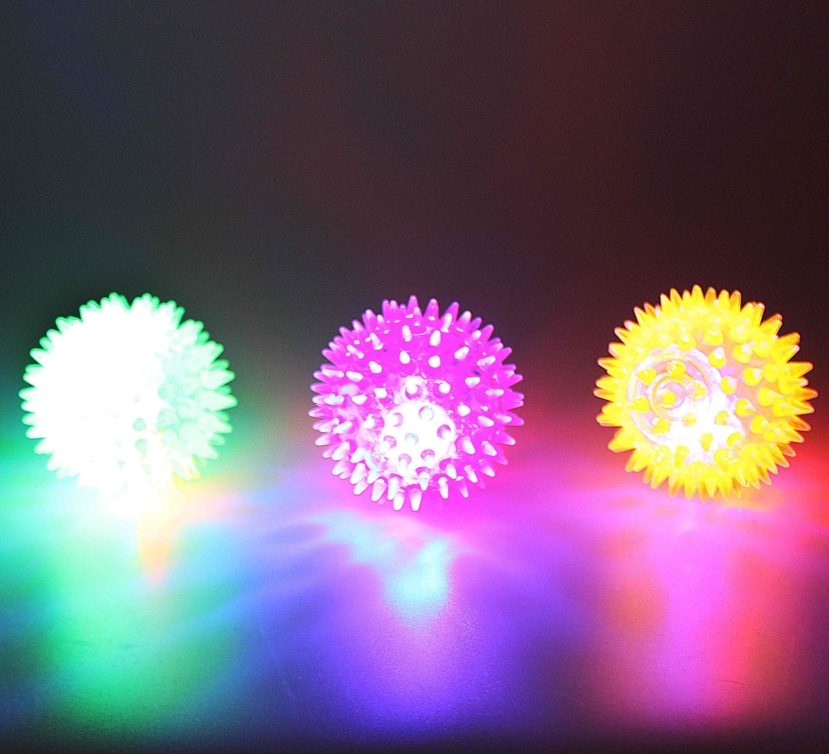 light up spikey ball