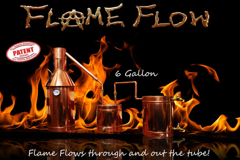 The 6 Gallon Flame Flow Copper Moonshine Still