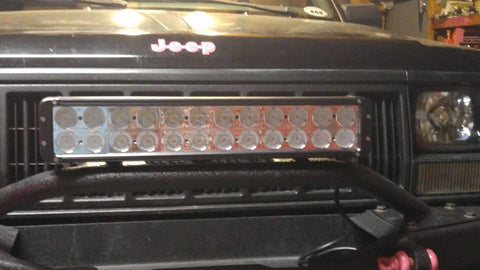 20" 21.5" led light bar jeep cherokee xj