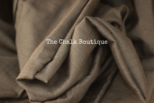 Black Mercerised Soft Cotton Saree With Contrast Temple Style Border. TCB-GM5-P18-The Chalk Boutique