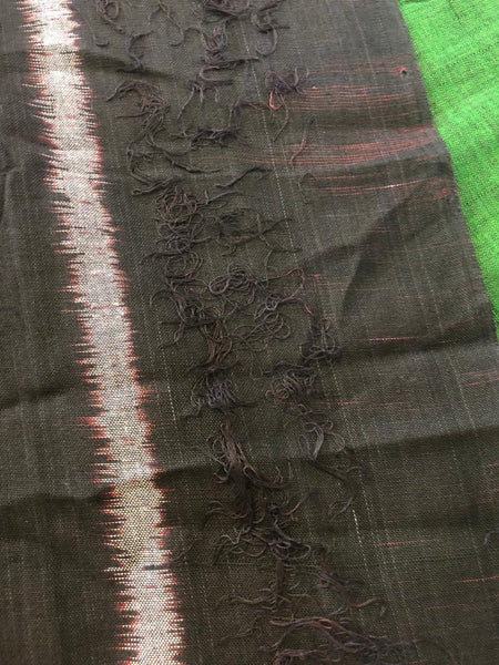 Bagiya ( Garden ) Green handwoven sambalpuri kargil saree.