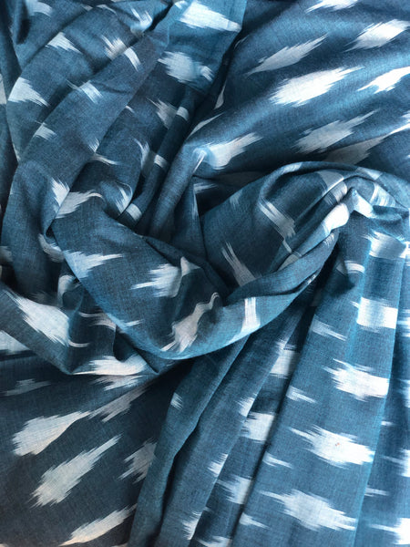 | PEPPERCORNS | Pure Handwoven Pochampally Single Ikat Cotton Saree