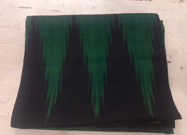 | Emerald | Green Handwoven Sambalpuri Kargil Saree.