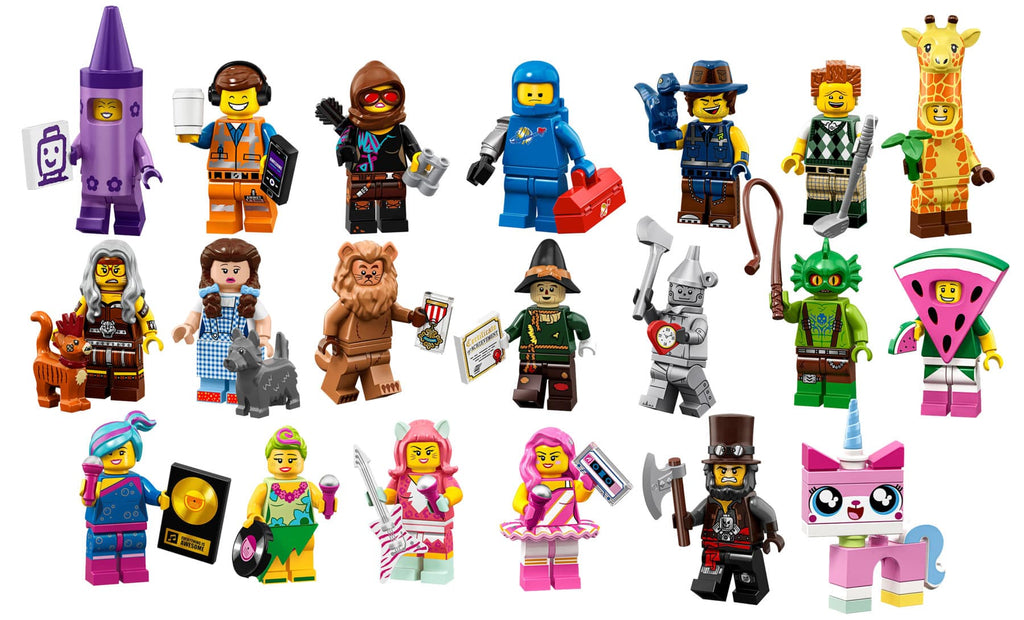 The LEGO Movie Series 2 Complete Collection 20 LEGO Minifigures 71023