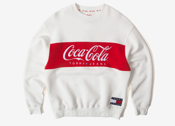 coca cola tommy jeans sweatshirt