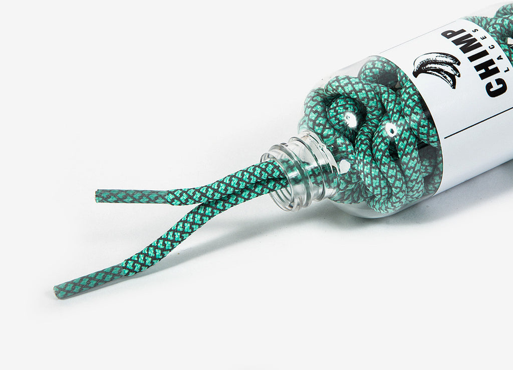 Chimp 3M Rope Laces - Aqua