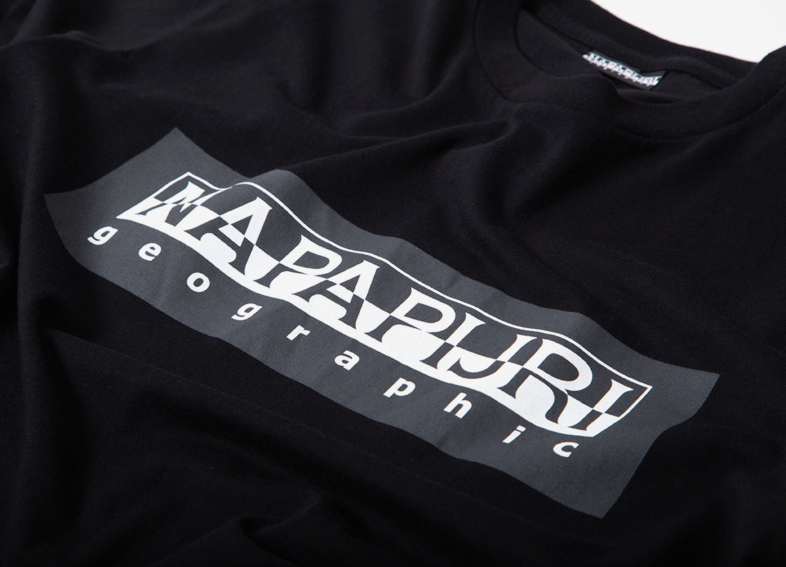 Napapijri Sele Long Sleeve T Shirt - Black