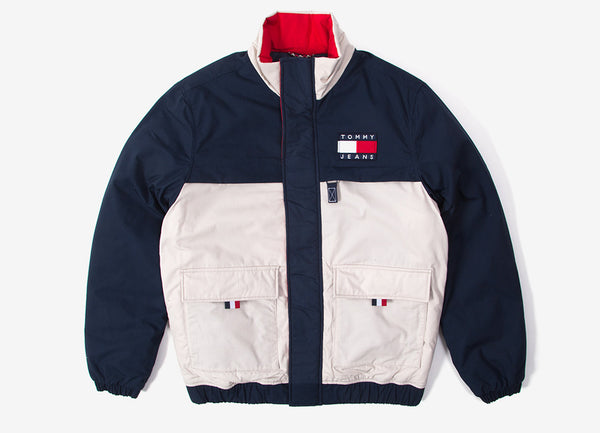 tommy jeans colour block jacket