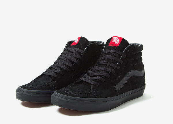 vans skate high triple black