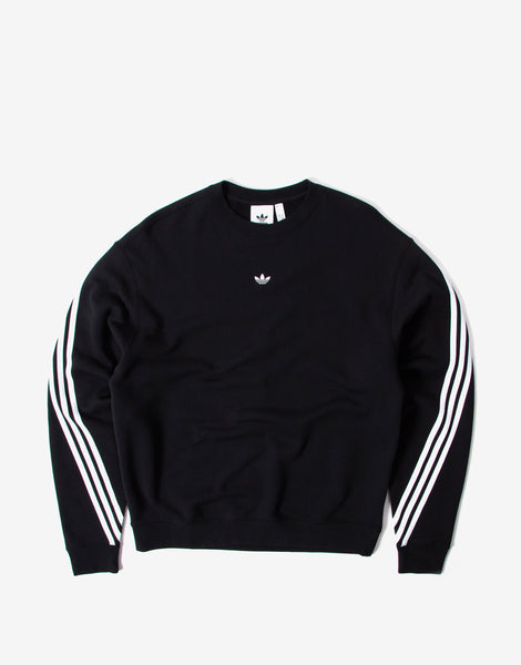 adidas originals sweatshirt with wrap 3 stripes in white