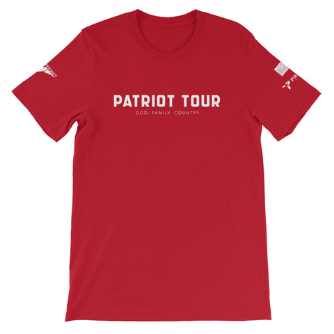 Patriot Tour 2018 Red Tee