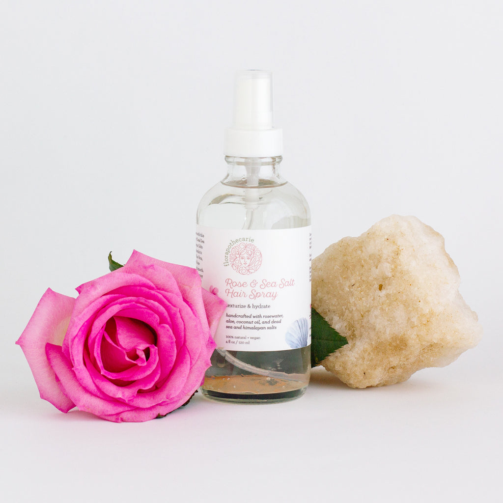 Rose & Sea Salt Hair Spray – florapothecarie