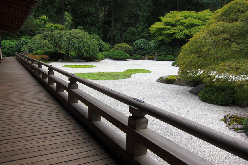 Portland Oregon Japanese Rock Garden