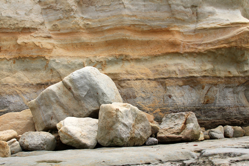 San Diego Del Mar Beach Cliffs