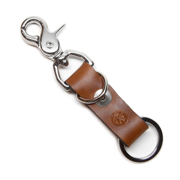 Sunrise Horween Chromexcel Leather Key Clip Back