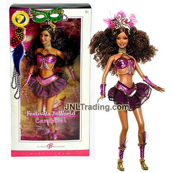 Year 2005 Barbie Pink Label Festivals of World Series 12 Inch Doll – JNL Trading