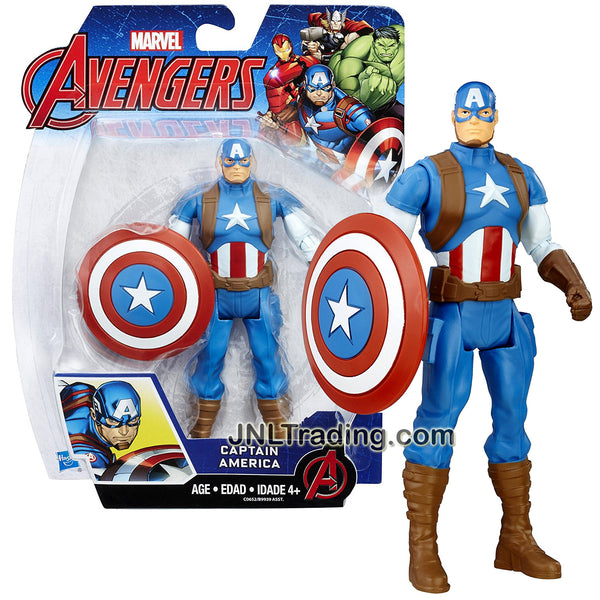 captain america action figure 6 inches