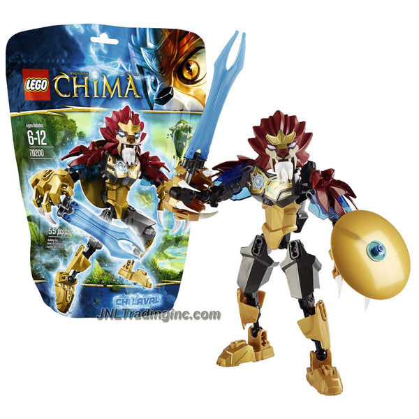 Fascinate form Hotel Lego Chima Series 6" Tall Figure #70200 - CHI LAVAL with CHI Double Sw –  JNL Trading