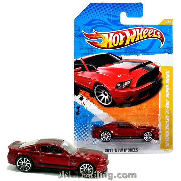 Details about   Hot Wheels '69 Shelby GT-500 2011 New Models Black Die-Cast 1:64 Scale Rare 