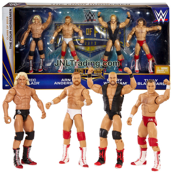 Flair Anderson Blanchard WWE Four Horsemen 4 Camisas Personalizadas Para Mattel Figuras 