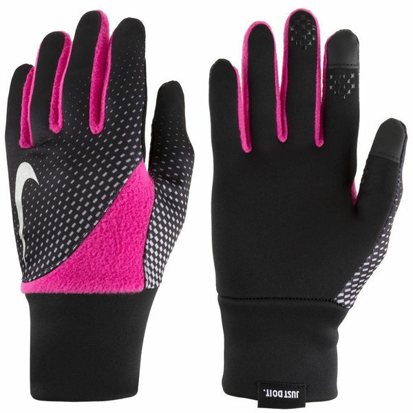 NIKE Women's Element Thermal 2.0 Run/Training Gloves Black/Pink – Trading
