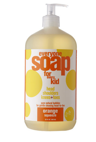 Everyone Kids 3 in 1 Soap - Orange Squeeze