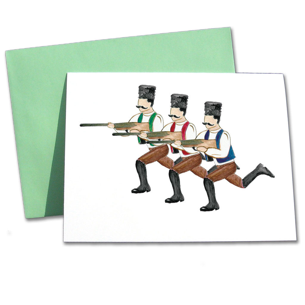 Hunters Note Cards - Ballet Gift Shop