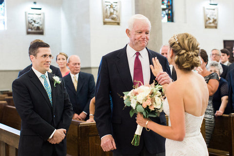 Bride Is Walked Down Aisle by the Man Who Got Her Father’s Donated Heart