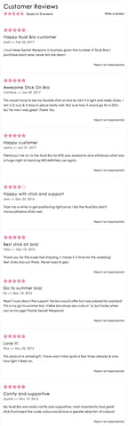 Stick on bra reviews