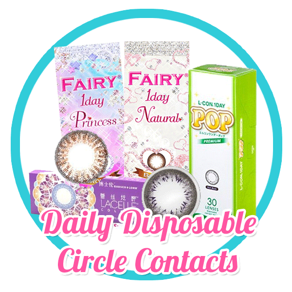 Daily Disposable Circle Lenses and Colored Contacts