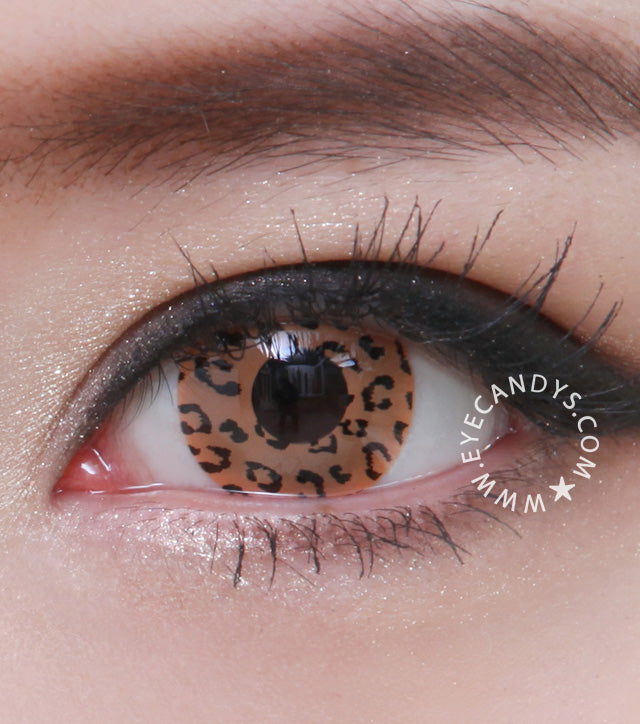 EyeCandys GEO Leopard Halloween Colored Contacts
