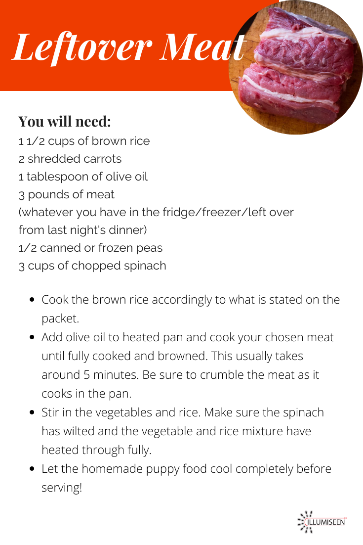 Leftover meat recipe