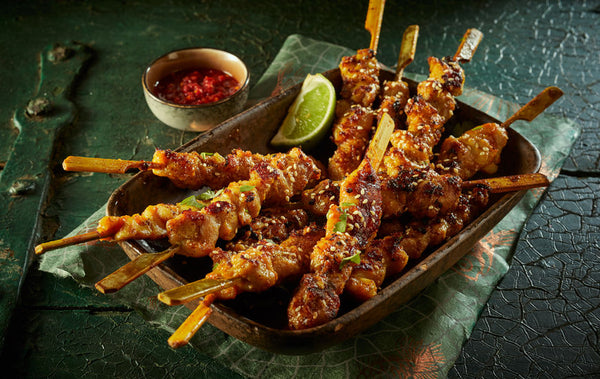 Oberlecker stellt vor: Satay Spiesse selber machen