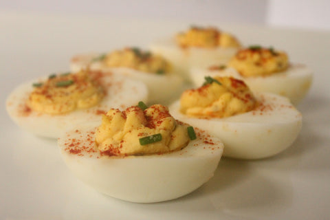 Deviled Eggs - Pappy's Gourmet Zucchini Relish