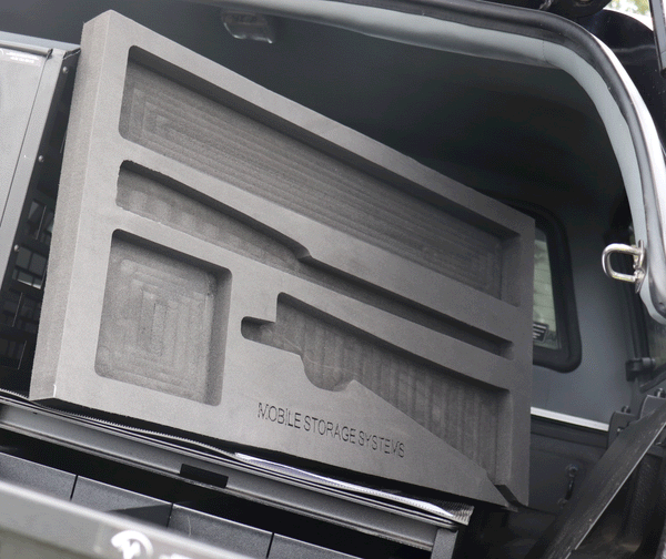 Land Rover Defender Gun Drawer Insert Foam