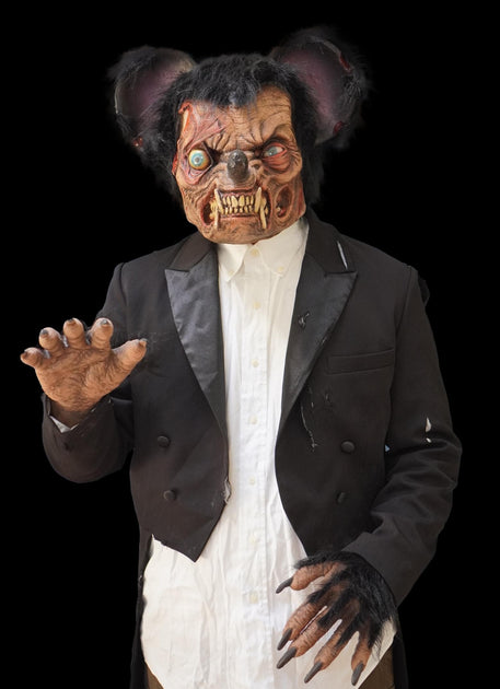 Adult Minister of Death Costume Mens Zombie Priest Fancy Dress Halloween New 