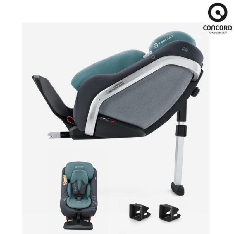 1) Child car seat Concord Reverso i-size (0-23 kg) Cloud Gray –