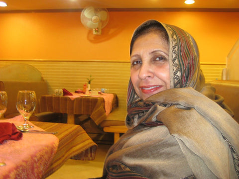 Fair Trade Travels - Visiting Javed Manzil with Mrs Meshar Mumtaz Bano, 2011/12 with Sabeena Ahmed