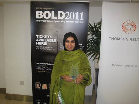 Sabeena Ahmed Creator and Founder of The Little Fair Trade Shop Winner of The BOLDtalks Open Mind Award 2011