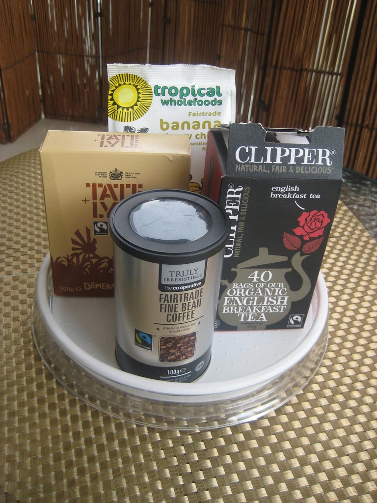 Fairtrade Breakfast ingrediants 
